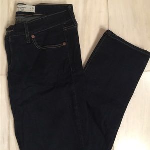 Abercrombie & Fitch skinny jeans dark wash